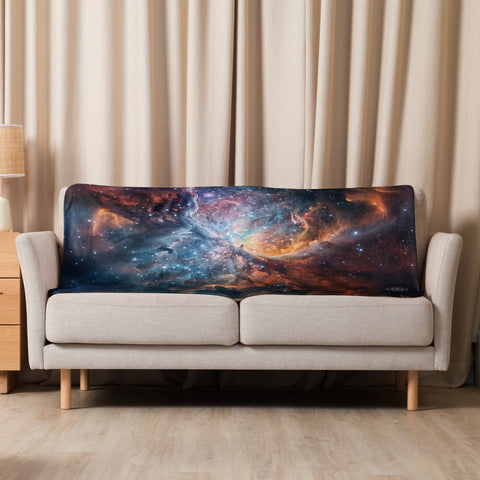 Tarantula Nebula Dreams Fluffy Blanket