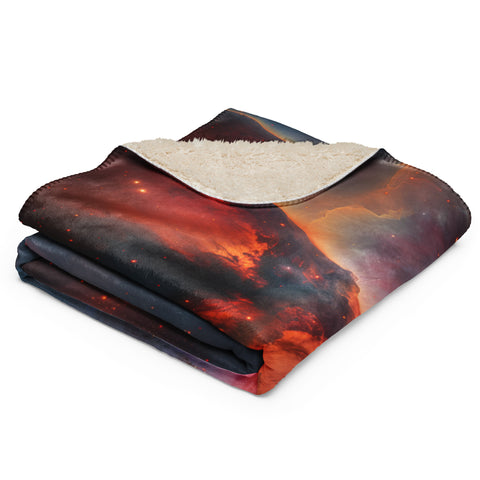 Trifid Nebula Dreams Fluffy Blanket