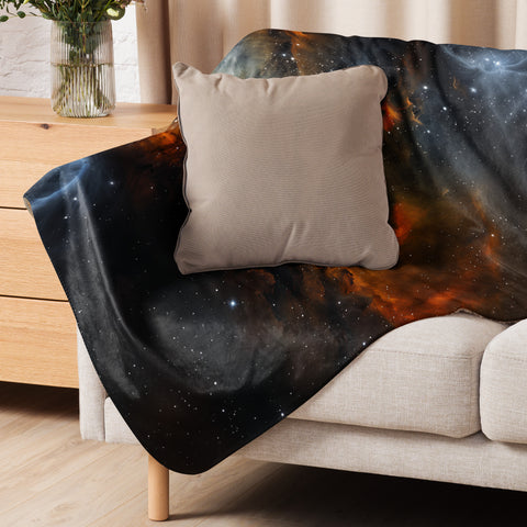Tulip Nebula Dreams Fluffy Blanket