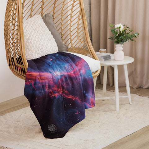 Veil Nebula Dreams Fluffy Blanket