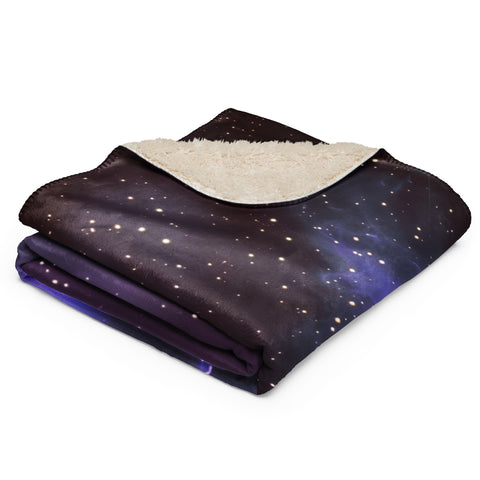 Witch Head Nebula Dreams Fluffy Blanket