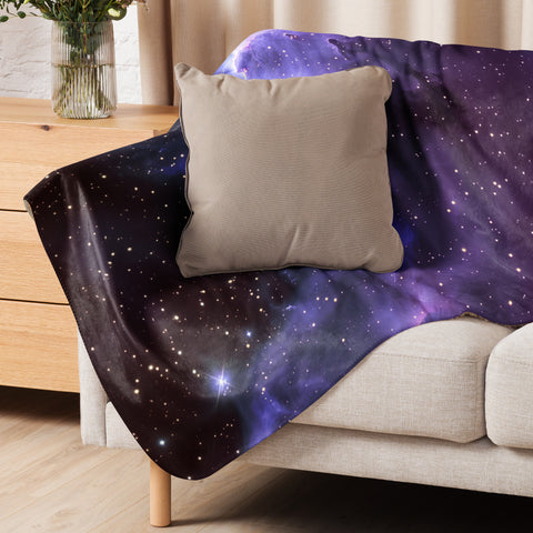 Witch Head Nebula Dreams Fluffy Blanket