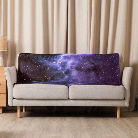 Witch Head Nebula Dreams Fluffy Blanket