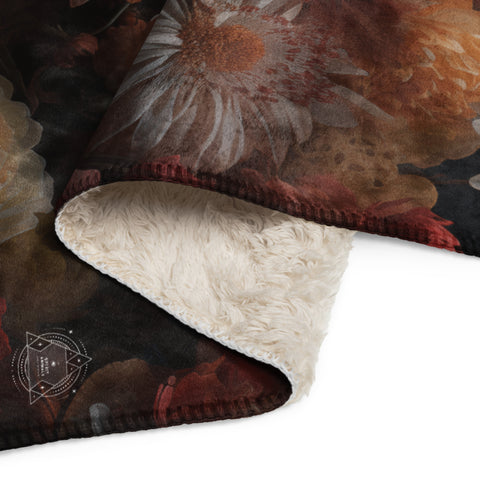 Mouse Spirit Animal Sherpa Blanket