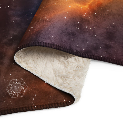 Bubble Nebula Dreams Fluffy Blanket