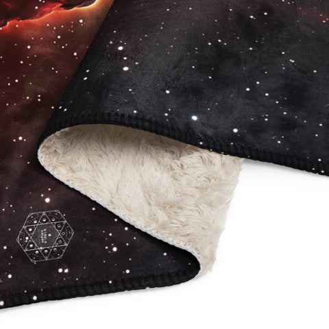 California Nebula Dreams Fluffy Blanket