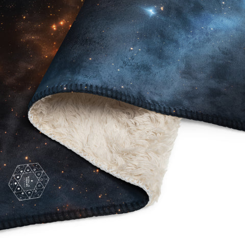 Dumbbell Nebula Dreams Fluffy Blanket