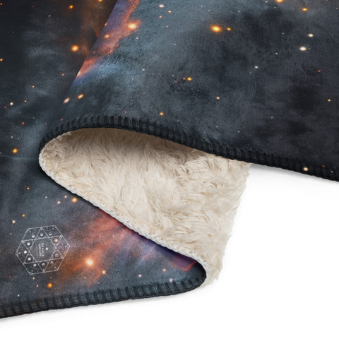 Ghost Nebula Dreams Fluffy Blanket