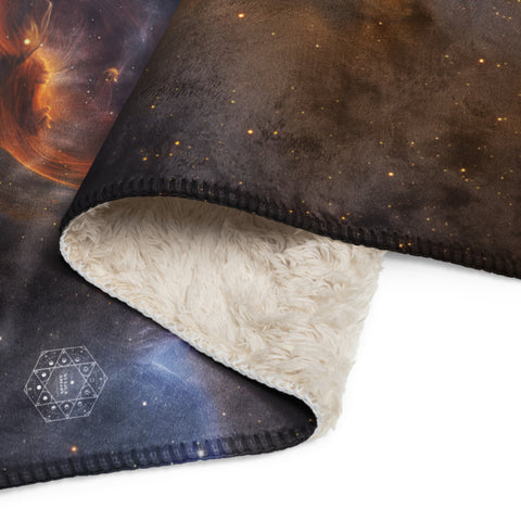 Medusa Nebula Dreams Fluffy Blanket