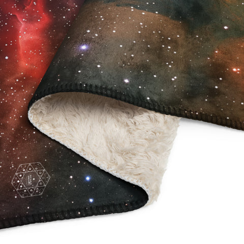 North America Nebula Dreams Fluffy Blanket