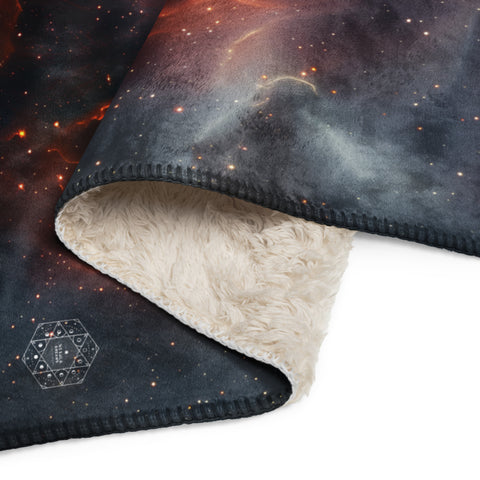 Omega Nebula Dreams Fluffy Blanket