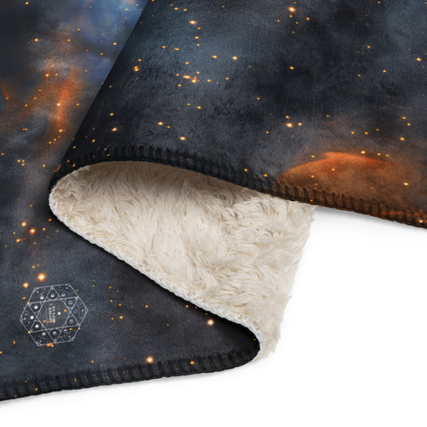 Pelican Nebula Dreams Fluffy Blanket