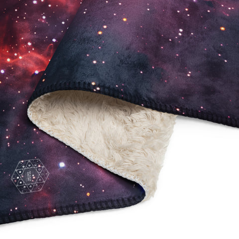 Rosette Nebula Dreams Fluffy Blanket