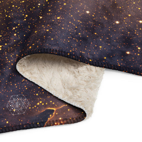 Snake Nebula Dreams Fluffy Blanket