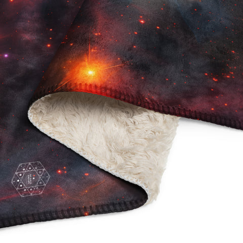 Trifid Nebula Dreams Fluffy Blanket