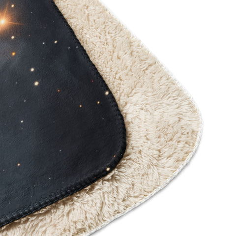 Ghost Nebula Dreams Fluffy Blanket