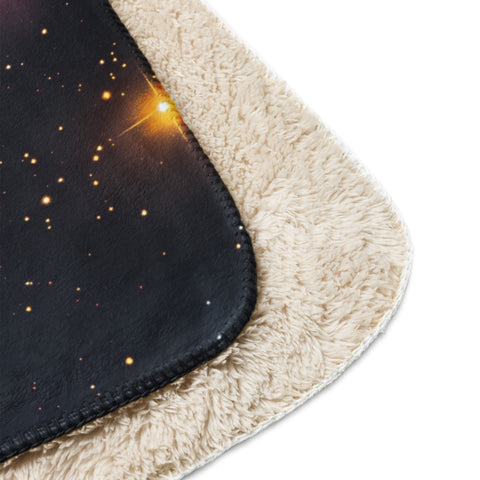 Jellyfish Nebula Dreams Fluffy Blanket