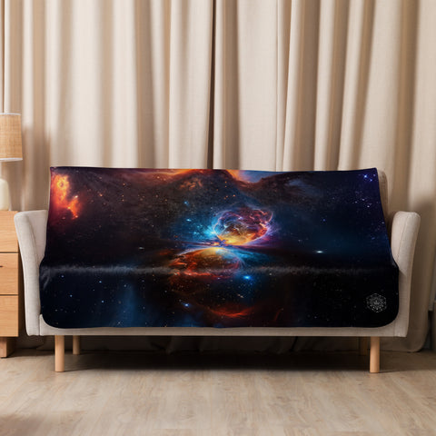 Crab Nebula Dreams Fluffy Blanket