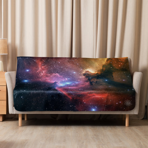 North America Nebula Dreams Fluffy Blanket