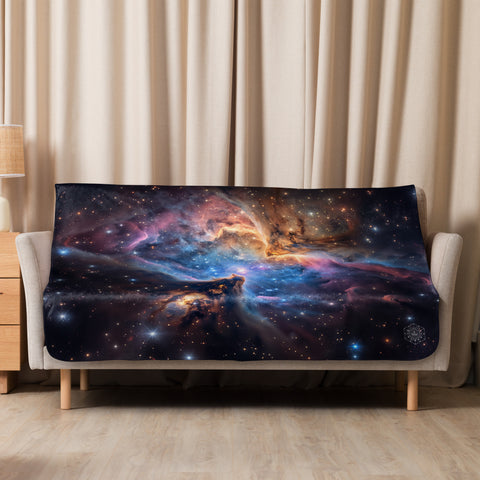 Orion Nebula Dreams Fluffy Blanket