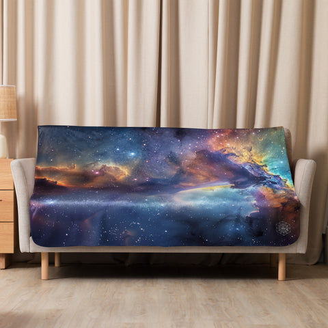 Elephant Trunk Nebula Dreams Fluffy Blanket