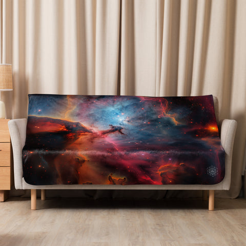 Trifid Nebula Dreams Fluffy Blanket