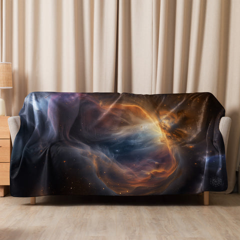 Medusa Nebula Dreams Fluffy Blanket