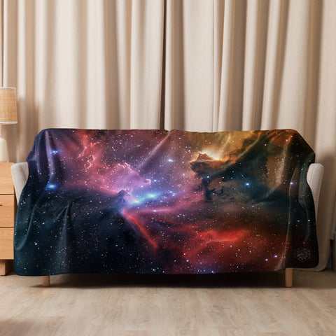 North America Nebula Dreams Fluffy Blanket