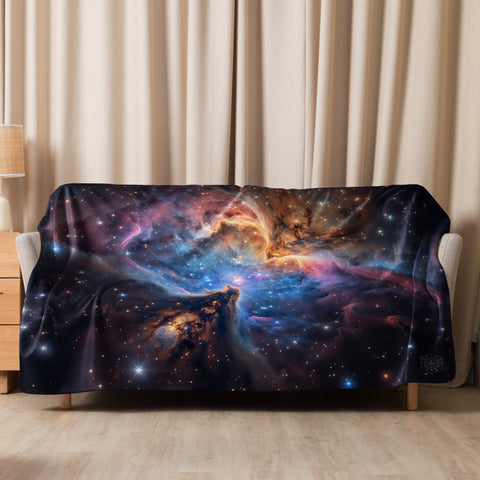 Orion Nebula Dreams Fluffy Blanket