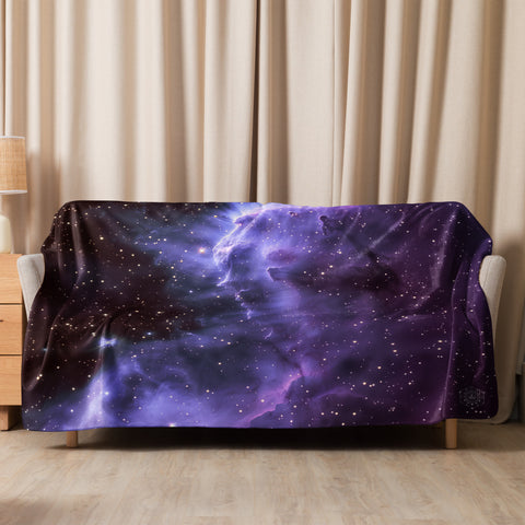 Witch Head Nebula Dreams Fluffy Blanket