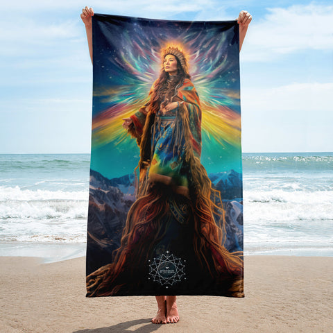 Arnarquagssaq Goddess Lightweight Beach Towel