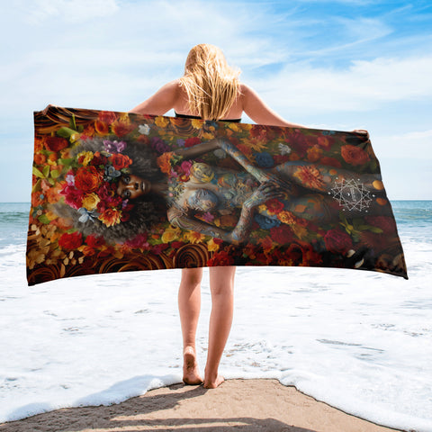 Ezili Goddess Lightweight Beach Towel