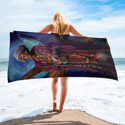 Nana Buluku Goddess Lightweight Beach Towel