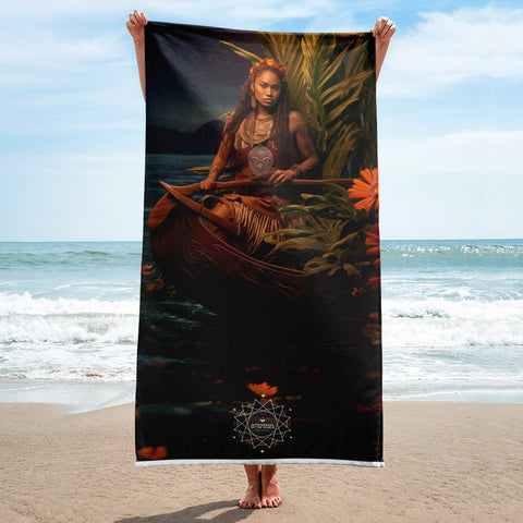 Wairaka Goddess Lightweight Beach Towel
