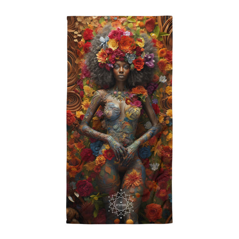 Ezili Goddess Lightweight Beach Towel