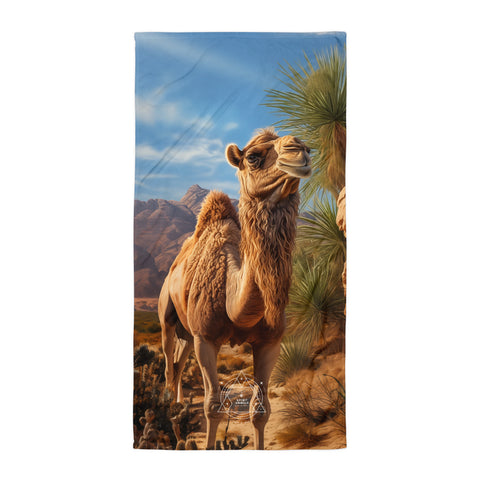 Camel Spirit Animal Lightweight Beach Towel