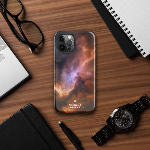 Flame Nebula Dreams Tough Case for iPhone®