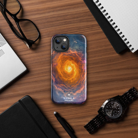 Spirograph Nebula Dreams Tough Case for iPhone®