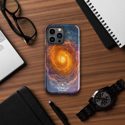 Spirograph Nebula Dreams Tough Case for iPhone®