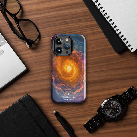 Spirograph Nebula Dreams Tough Case for iPhone®