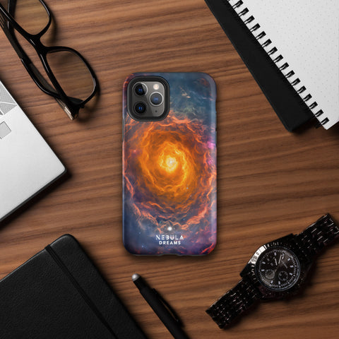 Spirograph Nebula Dreams Tough Case for iPhone®