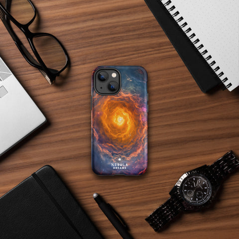 Spirograph Nebula Dreams Tough Case for iPhone®