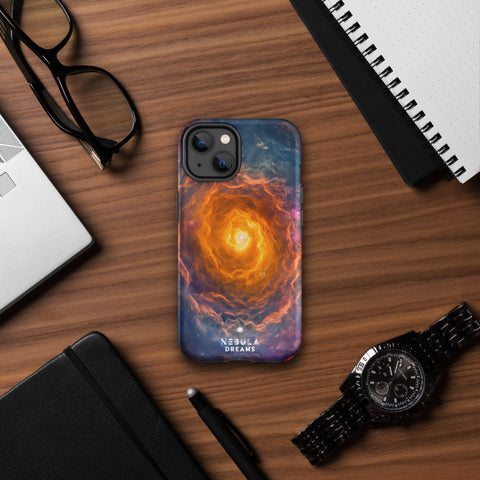 Spirograph Nebula Dreams Tough Case for iPhone®