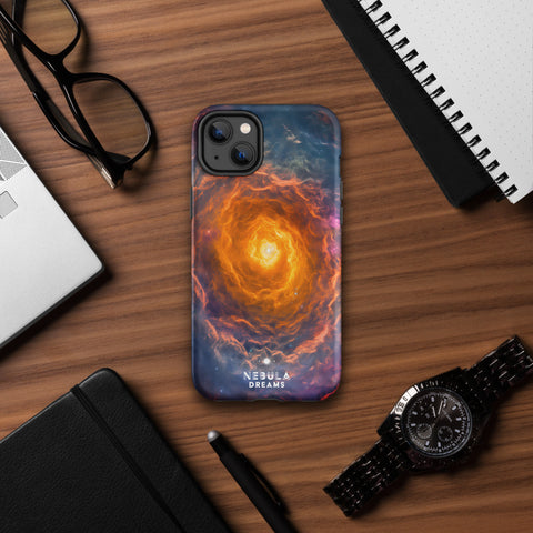 Spirograph Nebula Dreams Tough Case for iPhone®