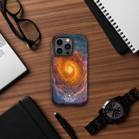 Spirograph Nebula Dreams Tough Case for iPhone®