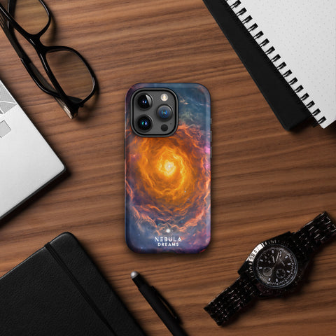 Spirograph Nebula Dreams Tough Case for iPhone®