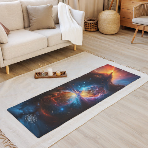 Crab Nebula Dreams Yoga mat