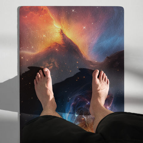 Crab Nebula Dreams Yoga mat