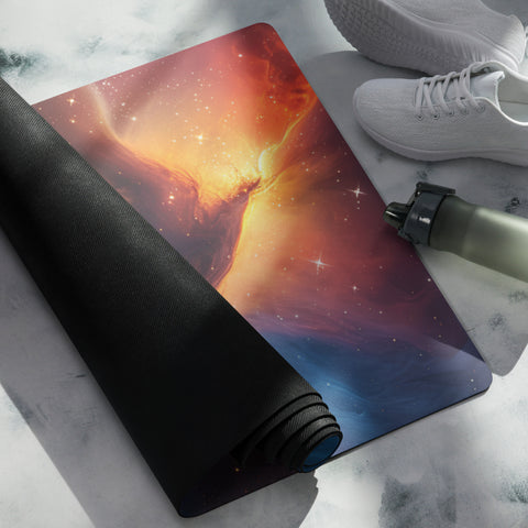 Crab Nebula Dreams Yoga mat