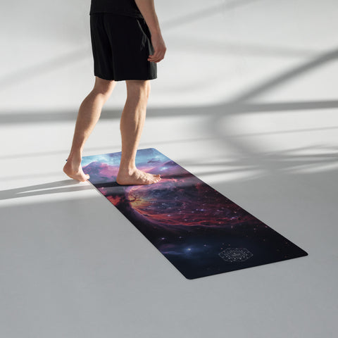 Crescent Nebula Dreams Yoga mat